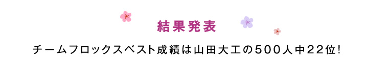 結果発表