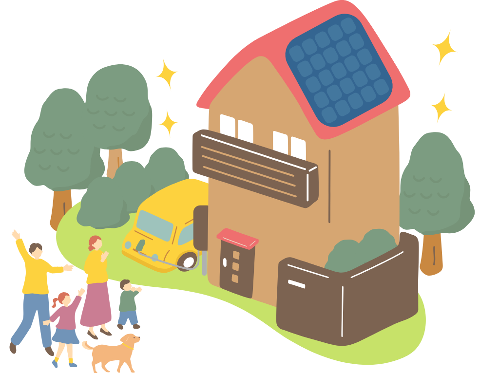 毎日のエネルギー、自分の屋根で生み出す時代。