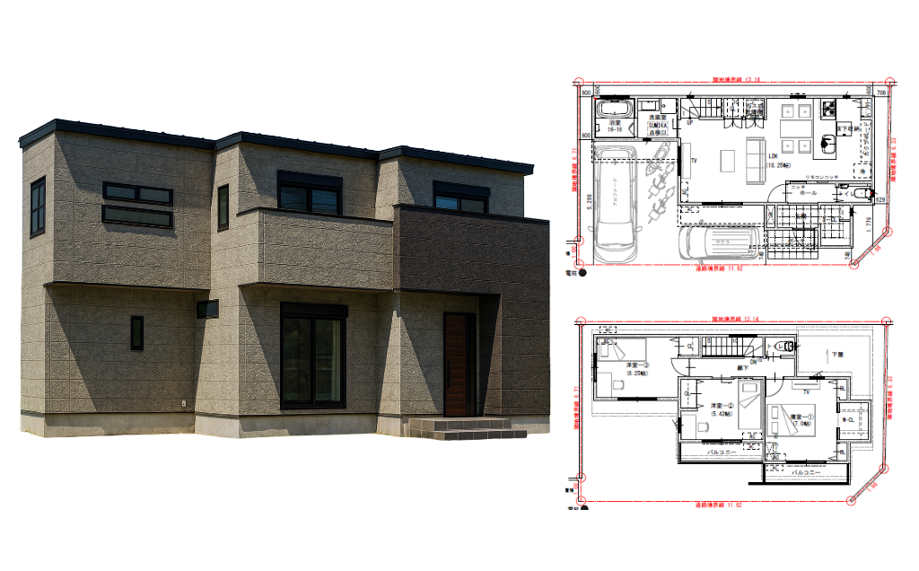 プロの視点で叶える、暮らしやすい間取り。
